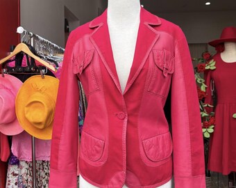 ヴィンテージ ケンゾー ピンク パネル ブレザー