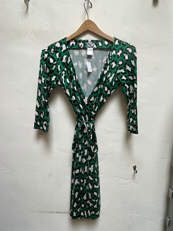 Diane Von Furstenberg silk jersey wrap dress - image 1