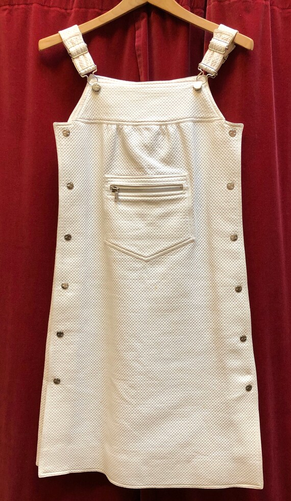 Vintage Courreges white dress 70s