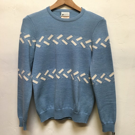 Pull Vintage Courrèges En Maille Lurex Noir - Années 60/70, Taille B