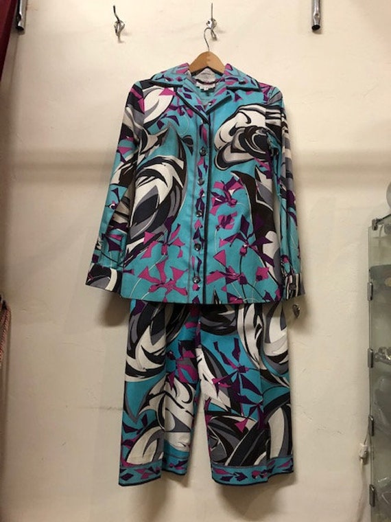 Vintage Emilio Pucci Pants Suits 60s 70s saks fift