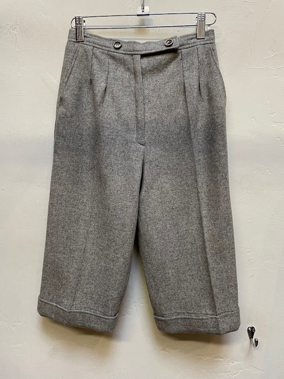 Vintage Courreges wool half pants - image 1