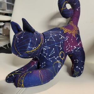 Stretching Plush Kitty DIGITAL PATTERN