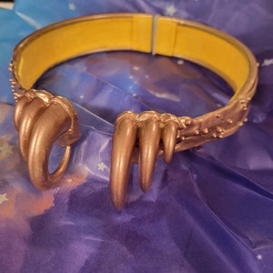 Slave Leia Collar | Gold or unfinished | Resin printed | High Quality | Screen Accurate | Huttslayer | Jedi | Princess Leia Cosplay