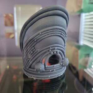Slave Leia Cuff Only | Gold or unfinished | Resin printed | High Quality | Screen Accurate | Huttslayer | Jedi | Princess Leia Cosplay