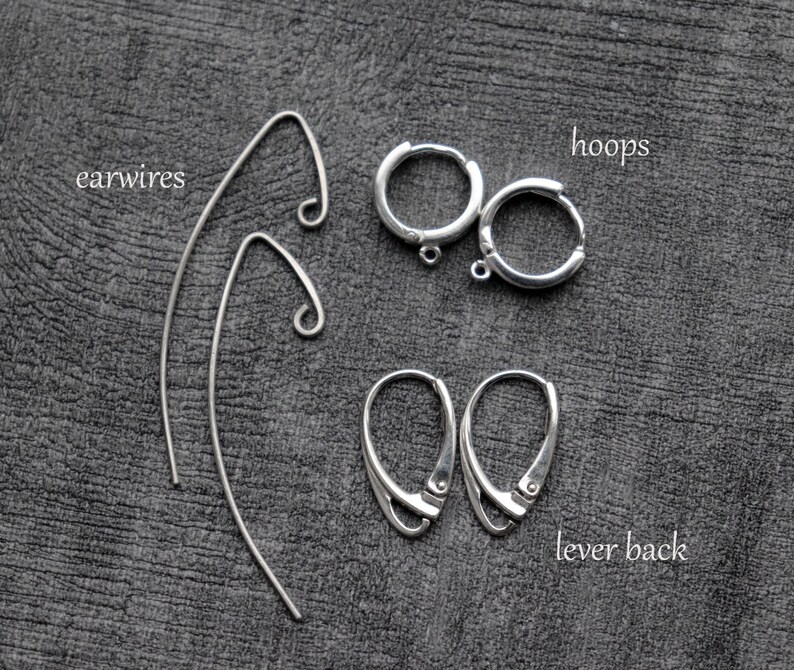 Boucles d'oreilles levier saphir, cadeau de pierre de naissance de septembre, boucles d'oreilles pendantes style bohème bleu foncé, boucles d'oreilles modernes en argent sterling saphir image 7