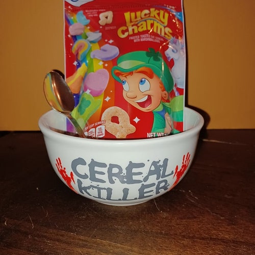 Cereal Killer Bowl Etsy