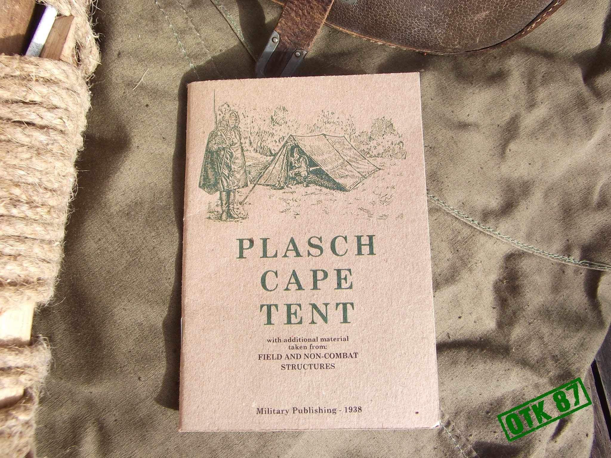 1938 Plasch Palatka Tent Cape Manual English Language Etsy Ireland 1938 Plasch Palatka Tent Cape Manual English Language Etsy Ireland