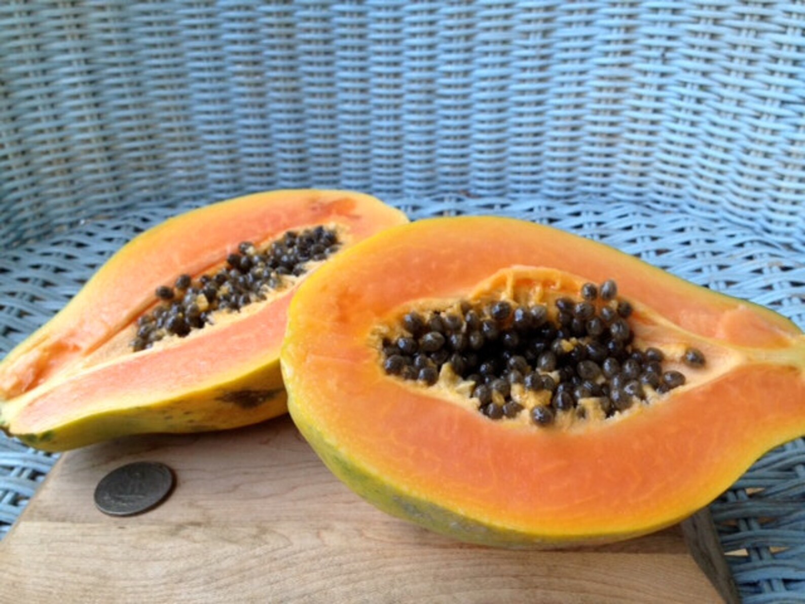Strawberry Papaya/papaya Seeds/strawberry Papaya Seeds/maui Etsy