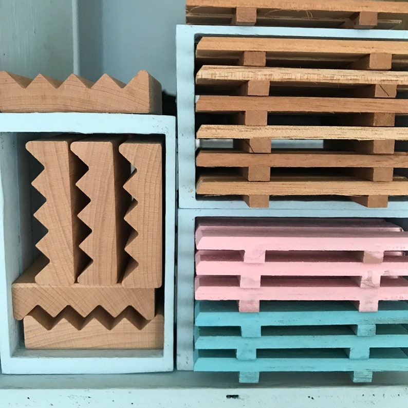 Wood Soap TrayPainted Wood Soap TrayWood TraySoap HolderPale PinkPale BlueCedar Wood TraySlotted Soap DishAdd to Your Handmade Soap