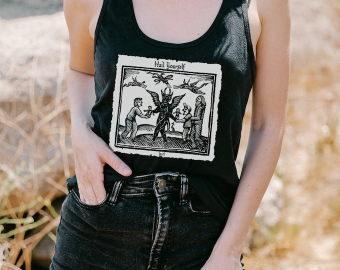 Hail Yourself Tank Top - Based on The History of Witches and Wizards