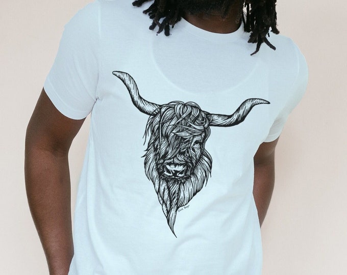 Highland Cow T Shirt