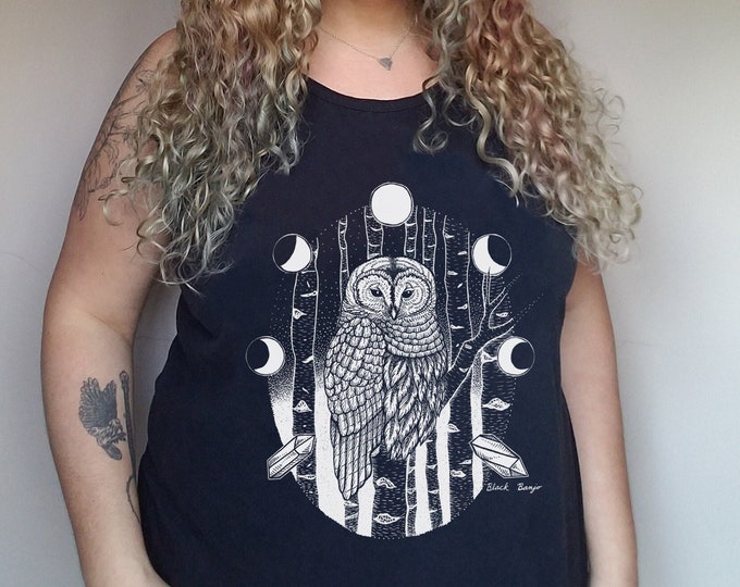 Owl & Birch Tank