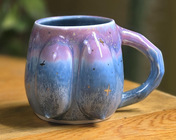 Boob Mug  - Celestial Blue & Pink