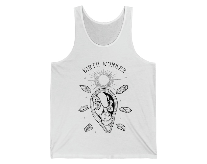 Birth Worker Tank Top - Crystal Womb