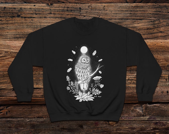 Owl & Crystals Sweatshirt