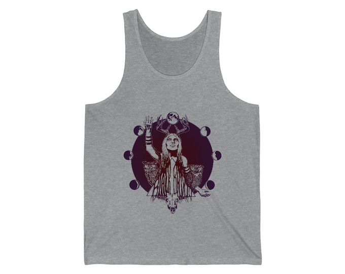 Hecate Tank Top - Blue Moon Goddess in Color