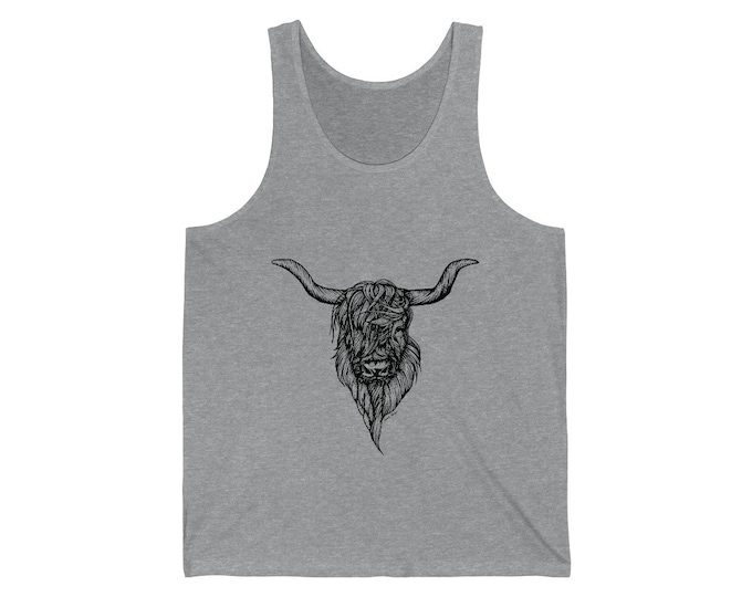 Highland Cow Tank Top