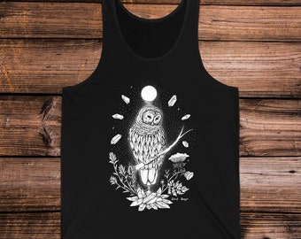 Owl & Crystals Tank