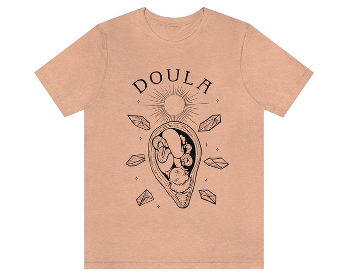 DOULA - Fetus and Crystals T Shirt