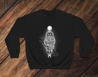 The Celestial Owl Sweatshirt
