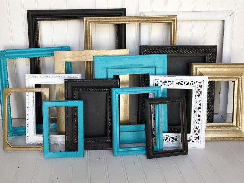 Country Home Decor Gallery Wall Set Rustic Wedding Upcycled Decoration Magnolia