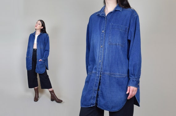 Vintage Calvin Klein Denim Chore Jacket | Faded De