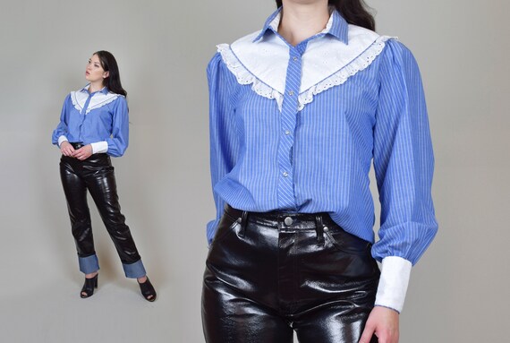 Vintage Prairie Blouse | Vintage Kenny Rogers West