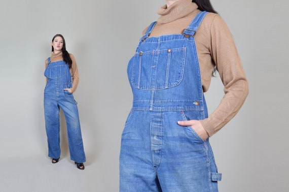 1960's Sears Overalls | 1960s Denim Overalls