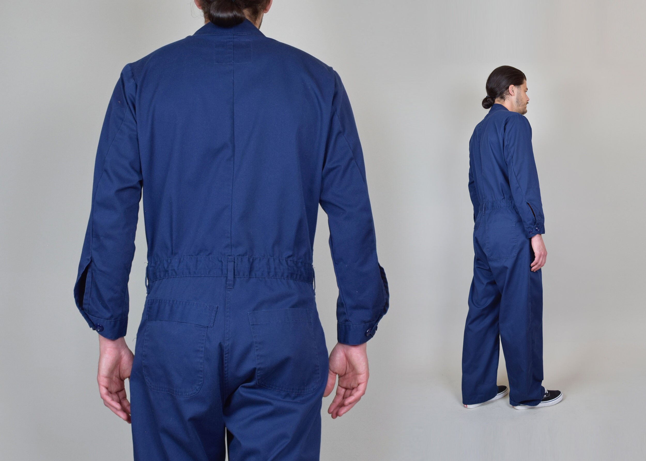 Vintage Navy Coveralls Vintage Utility Coveralls 42R Etsy