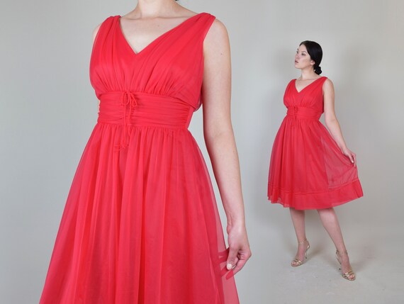 1950s Nylon Lingerie Dress | 1950s Babydoll Dress