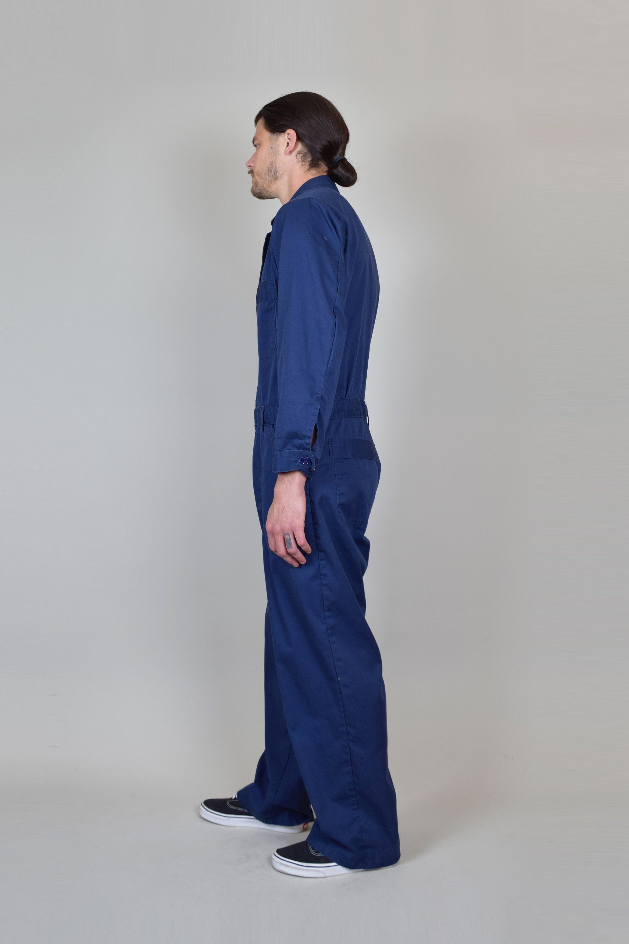 素材コットンvintage coveralls made in USA WPL13224