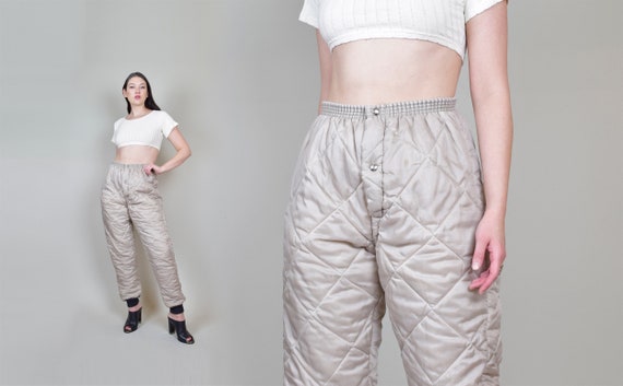 Vintage Military Liner Pants | Army Puffer Pants