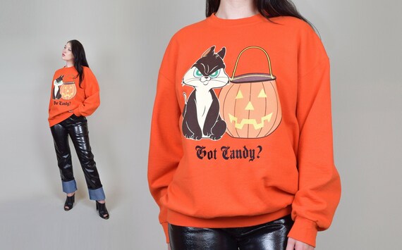 Vintage Looney Tunes Halloween Sweater | Vintage H
