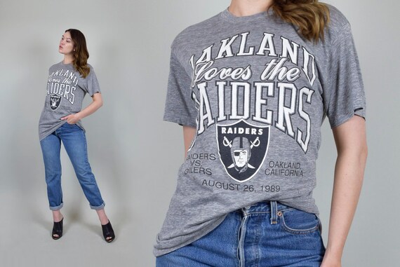 1980's Oakland Raiders T Shirt