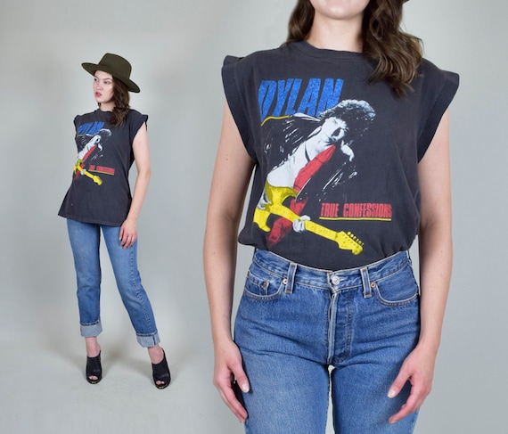 1980's Bob Dylan True Confessions Tour Tee | Tom P