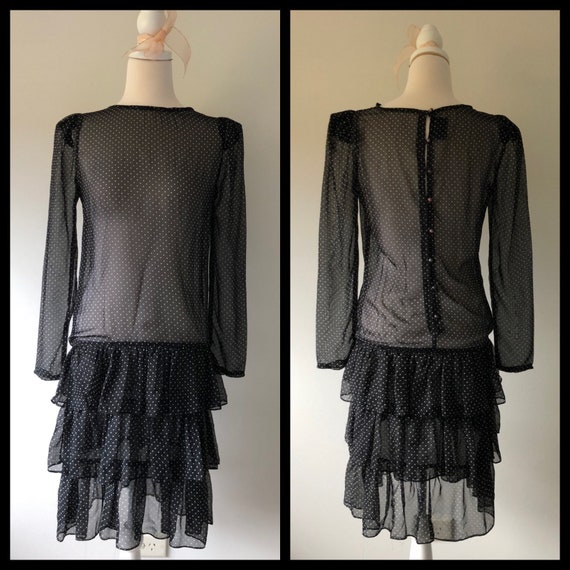 80's Vintage Dress, 1980's dress, Vintage Dress, R