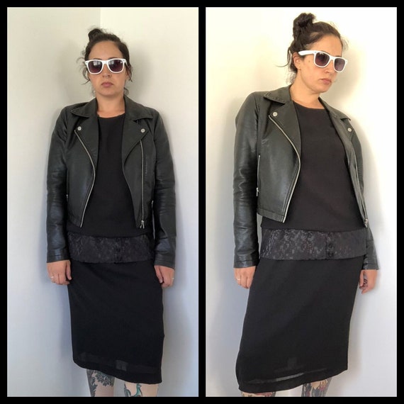 80s Vintage, 1980s Drop Waist Dress, 1980s Vintage