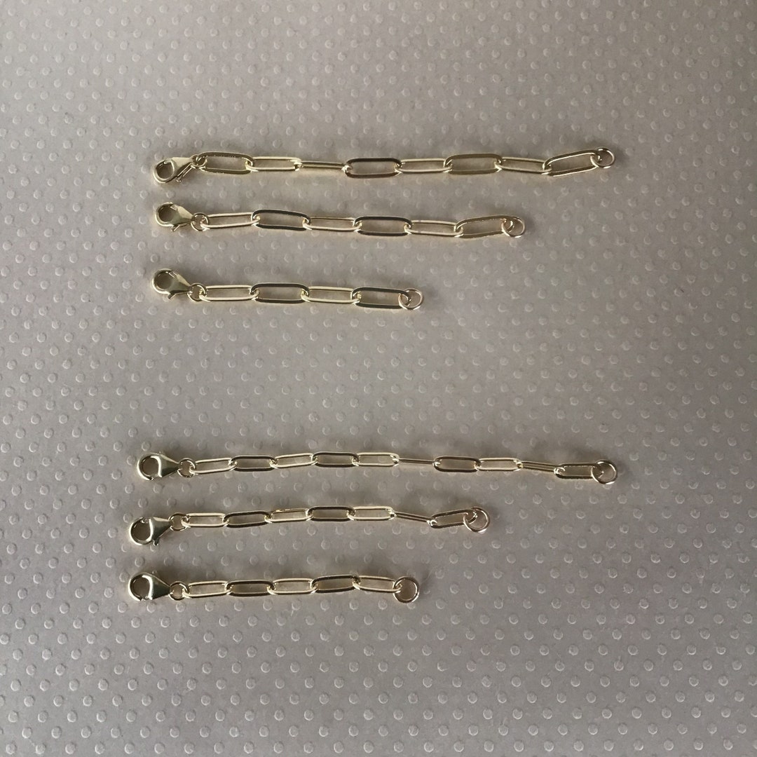 GOLDFILLED CHAIN EXTENDERS, Extender Chain, Necklace Extender