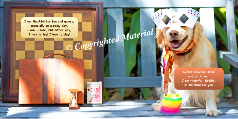 Personalized Book for Toddlers & Kids with Cute Dog Photos, Positive Affirmations and Gratitude, Toddler Gift, Toddler Boy, Toddler Girl 画像 3