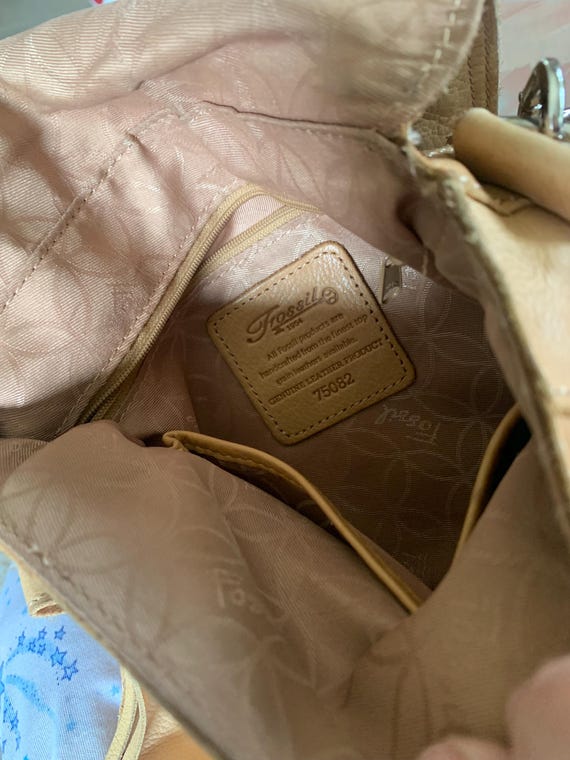 Fossil Tan Color Woman’s Leather with Original Si… - image 5