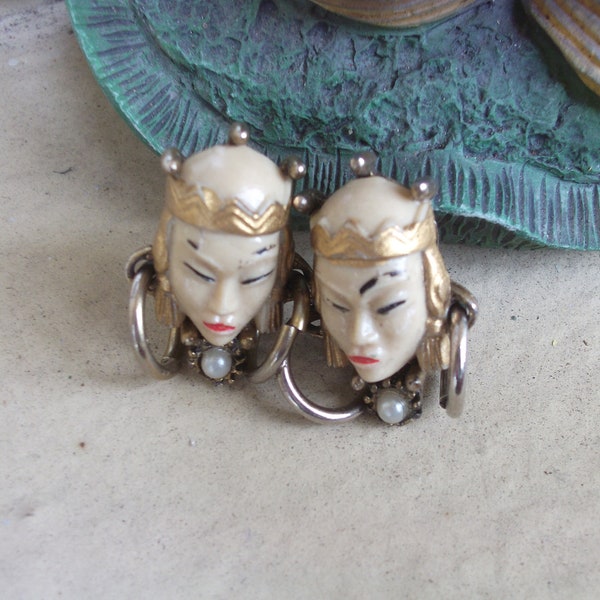 Vintage Selro selini earrings