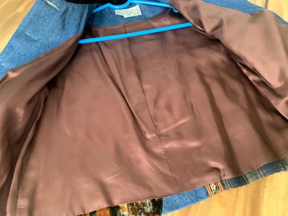 Patchwork Fun Woman’s Size Small Eclectic Jacket - image 9