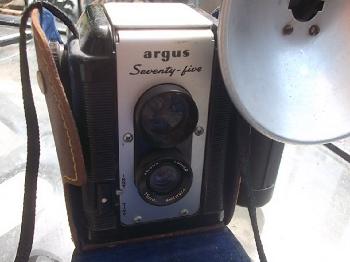 Argus Seventy Five Camera with Original Case and Flash Etsy
