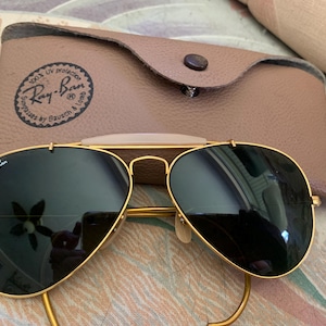 Bausch and Lomb Ray Ban Sunglasses and Case - Etsy