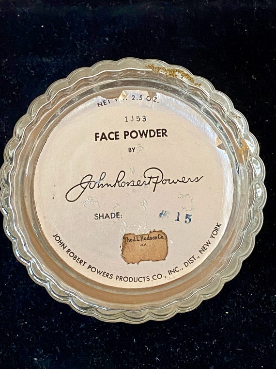 Vintage John Robert Powers Face Powder Jar J.L. H… - image 5