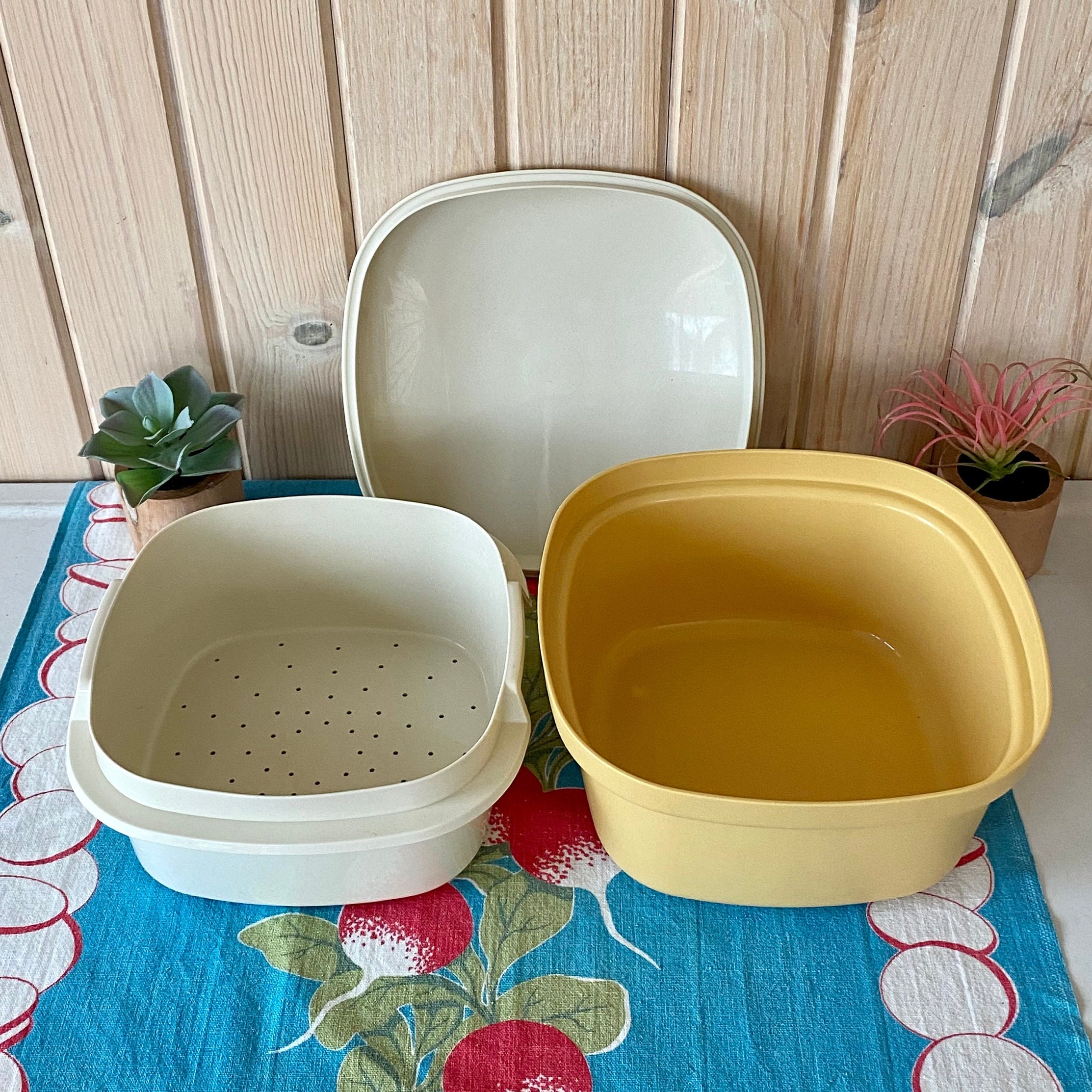 how to use tupperware vegetable steamer