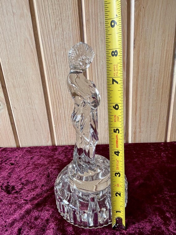 Vintage Cambridge Draped Lady Flower Frog: 8.5