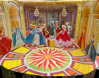 Rosa de Versalles - Playset Pop Up Book Raro