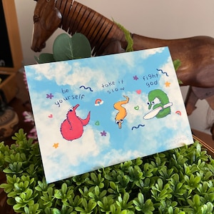 Worm Pals Print